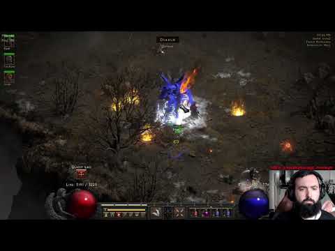Vaporized! HC Lite Sorc Diablo Clone Kill! - Anni ID Linked Below - D2R Hardcore Group-Found Project