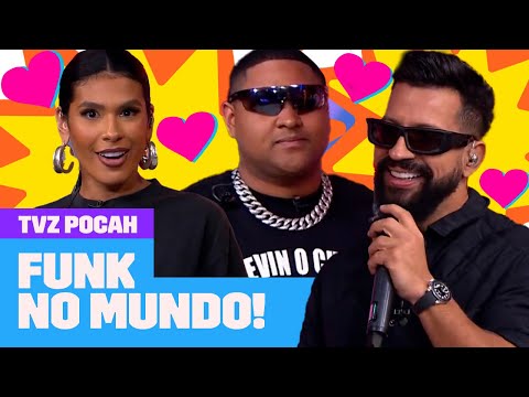 SUCESSO MUNDIAL! Kevin O Chris e Dennis DJ levam o funk mundo afora! 🔥 | TVZ Pocah | Humor Multishow