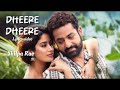 Dheere Dheere Full Song Shilpa Rao Devara NTR Janhvi Kapoor Anirudh Keya Lyrics