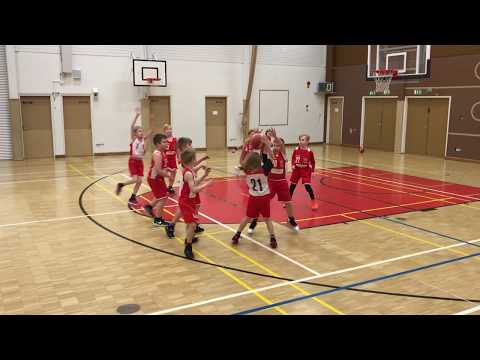 24.11.2019, mikropoikien (2010-2011) koripalloa, HoNsU Red-HoNsU White