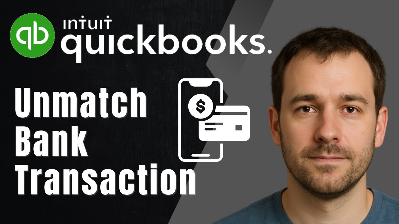 How to Unmatch a Bank Transaction in QuickBooks Online (2025 Tutorial)