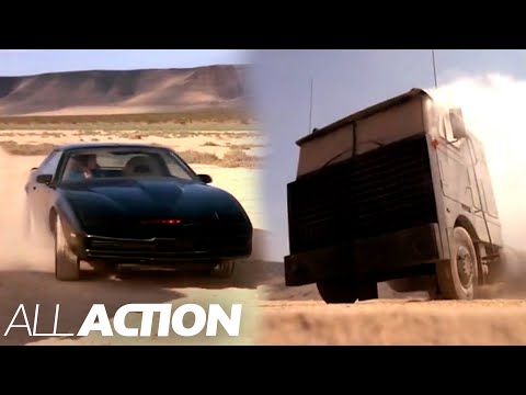 KITT vs. Goliath | Knight Rider | All Action