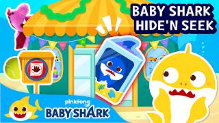 🚂 Toy Store Hide and Seek with the Shark Family! | Baby Shark Playtime | Baby Shark Official thumbnail