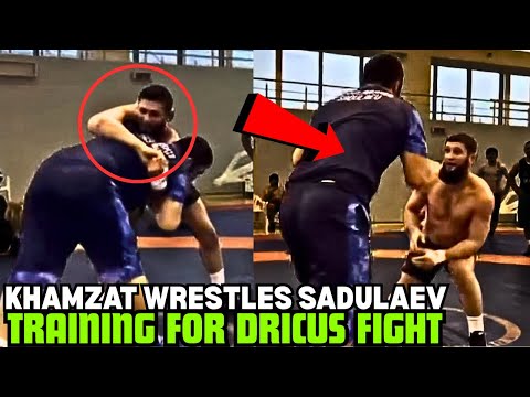 Khamzat Chimaev WRESTLES Abdulrashid Sadulaev Training For Dricus Du Plessis (FULL VIDEO)