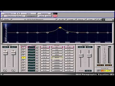 Waves Mastering Lesson 18 - Q10 Paragraphic Equalizer Tool