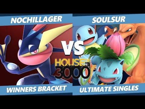 Xeno 203 Winners Bracket - NoChillager (Greninja) Vs SoulSur (Pokemon Trainer) Smash Ultimate - SSBU