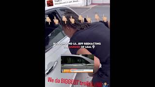 Bloodhound Lil Jeff reenacting the Murder of Leal😳