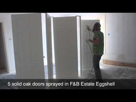 PaintTech - Spraying Oak Doors