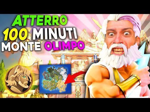 I LAND 100 MINUTES IN MOUNT OLYMPUS IN CHAPTER 5 OF FORTNITE!!