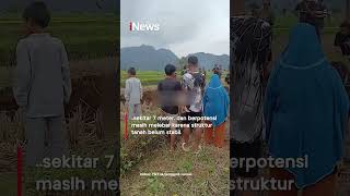 Download lagu Geger! Lubang Sedalam 5,7 Meter Muncul Tiba-Tiba di Sumbar, Sawah Ambles mp3