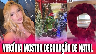 VIRGÍNIA MOSTRA DECORAÇÃO DE NATAL DE 2025 