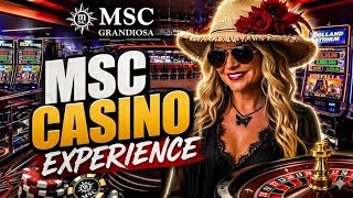 MSC Grandiosa Casino Experience | Tour, Gambling & URComped Perks