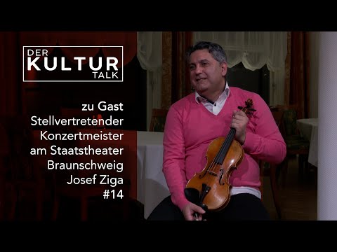 Der Kultur Talk #14 - Im Gespräch mit Stellvertretendem Konzertmeister am Staatsorchester Josef Ziga
