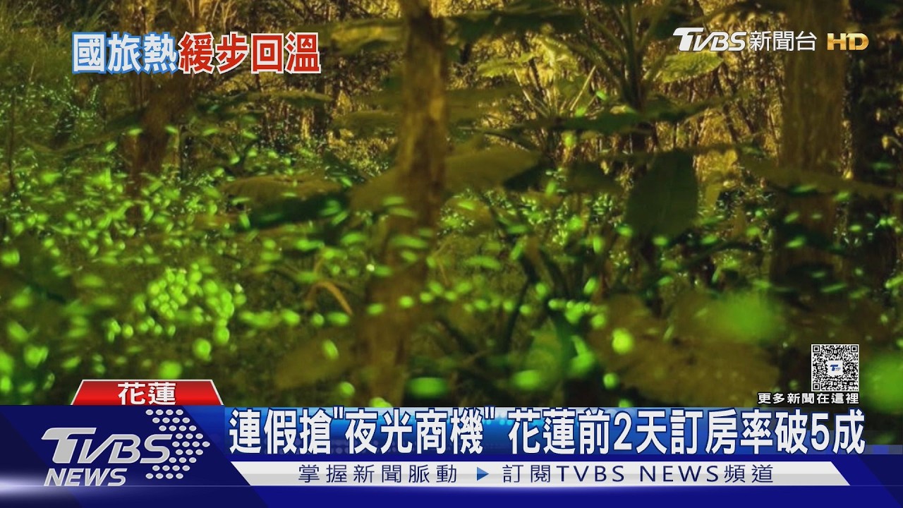 清明連假全台訂房破5成!花蓮推螢火蟲療癒行程 盼觀光復甦