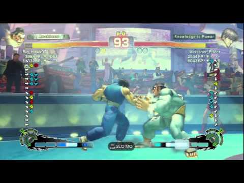 Big_Hawk97 (E.Honda) Vs Meissner_Effect (Guy) SSF4 AE Ranked Matches - PSN