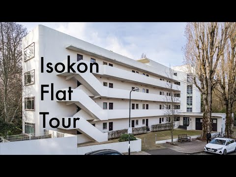Isokon Flats House Tour / Lawn Road Flats, North London | Modernist Architecture 