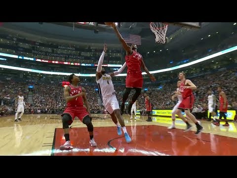 Raptors Highlights: Ibaka Blocks Millsap - March 27, 2018