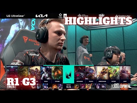 XL vs FNC - Game 3 Highlights | Round 1 LEC 2023 Season Finals | Excel vs Fnatic G3