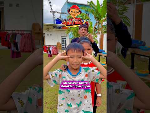 Menirukan Gaya bicara Suara Karakter Upin Ipin and Friends