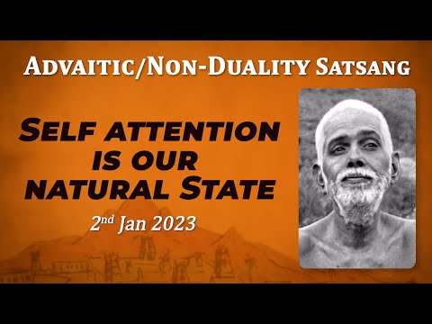 511. Bhagavan Ramana Satsang - Self Attention is Our Natural State