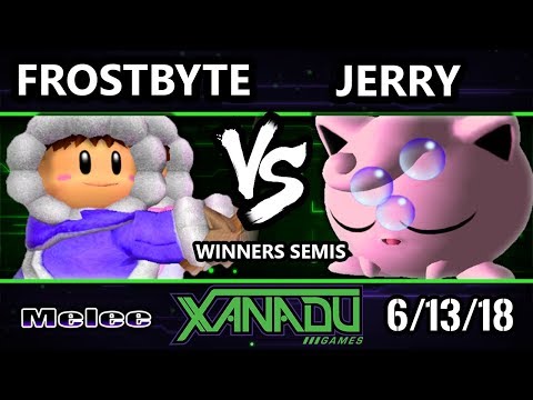 S@X 254 SSBM - Frostbyte (Ice Climbers) Vs. Jerry (Jigglypuff) - Smash Melee Winners Semis