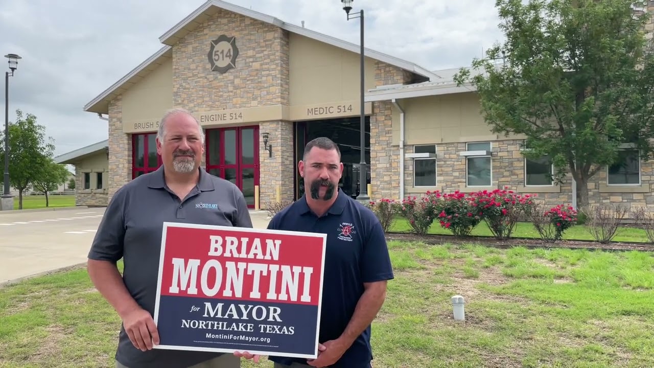 Argyle Professional Firefighters ENDORSES BRIAN MONTINI for MAYOR