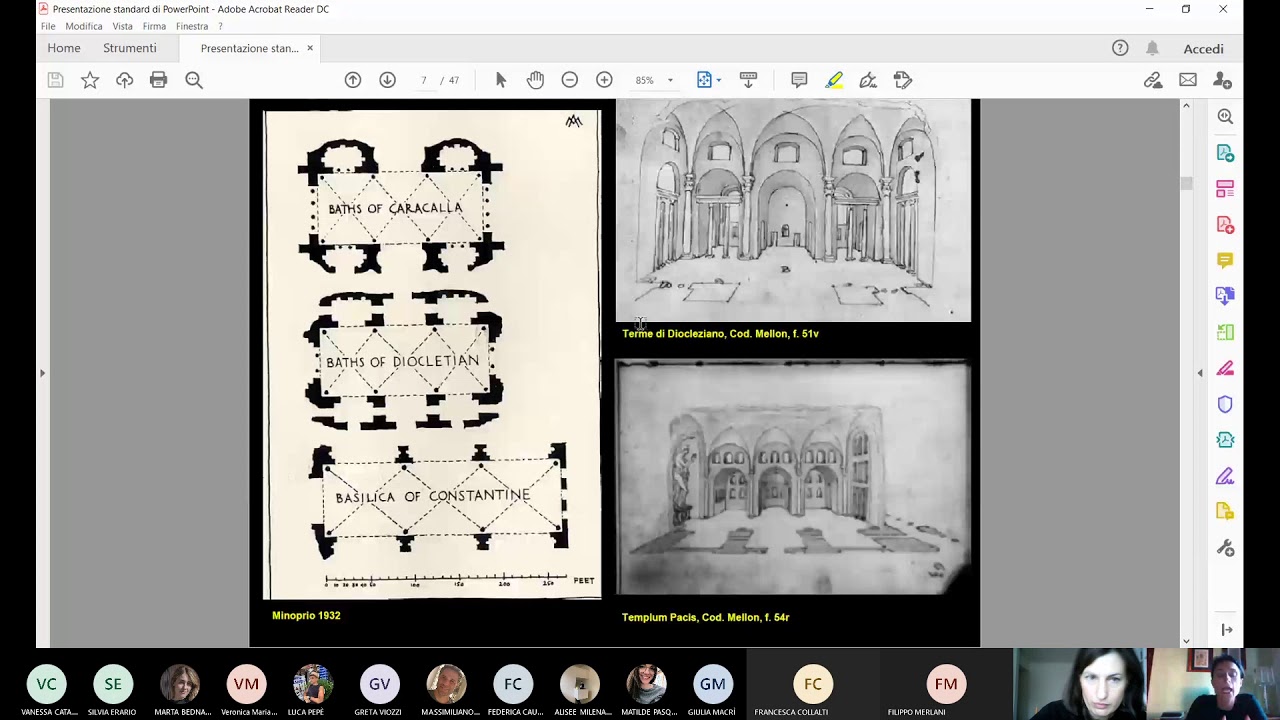 Corso di storia delle tecniche - modulo I  - Un monumento tràdito e tradìto