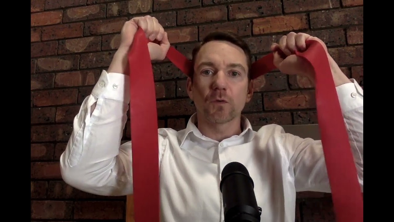 Isometric cervical extensor exercise (neck extensors)