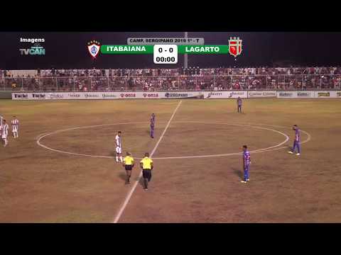 ITABAIANA 1 x 1 LAGARTO (Transmissão ao vivo) - 23/01/2019