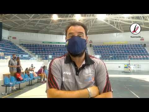 Jesús García tras el Magec Tías "Contra la Violencia de Género" vs CB Adareva