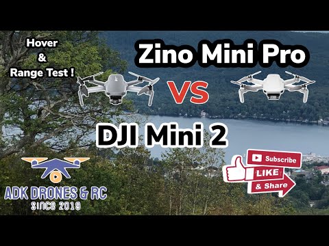 HUBSAN ZINO MINI PRO (64GB) VS DJI MINI 2 HOVER & RANGE TEST !