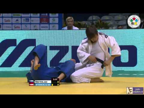 Judo 2013 World Championships Rio de Janeiro: Trstenjak (SLO) - Unterwurzacher (AUT) [-63kg]