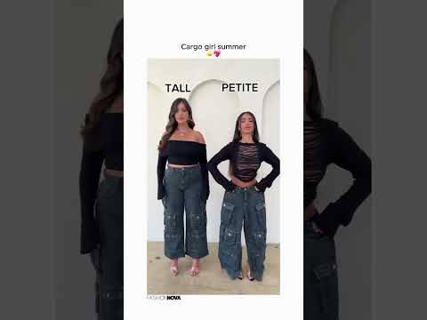 Petite or tall, cargos always win 👯✨