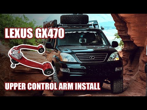 GX470 Upper Control Arm install - JBA OffRoad