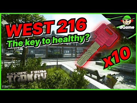 💰 The Key to Healthy? West 216 Tarkov Loot Showcase! 💼🗝️
