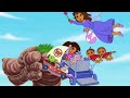 Peashooter Garlic And Zwei Flying With Dora Boots And The Super Babies Back To Dora S House