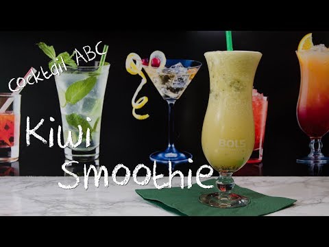 Kiwi Smoothie  - Die fruchtig süße Vitamin-Bombe - Cocktail ABC - K (Ohne Alkohol)