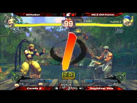 MCZ.DM.Kaiser (YUN) vs WhiteGun (IBUKI) - Canada Cup 2012