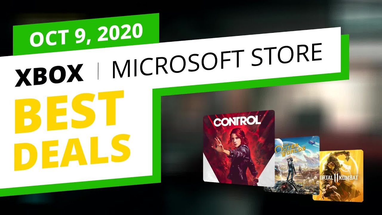 Best Xbox Deals in the official Microsoft Store, Oct 9, 2020
