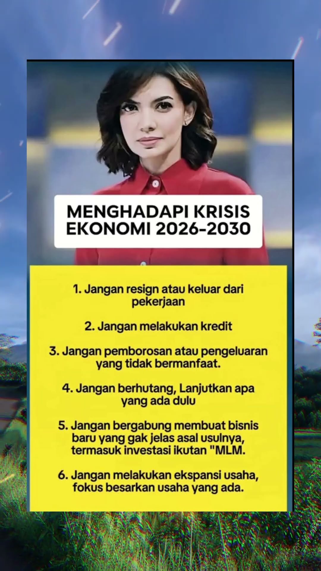 Krisis ekonomi semakin dekat, yuk simak 6 langkah penting agar tetap aman secara finansial dan nggak salah langkah! 💸✨