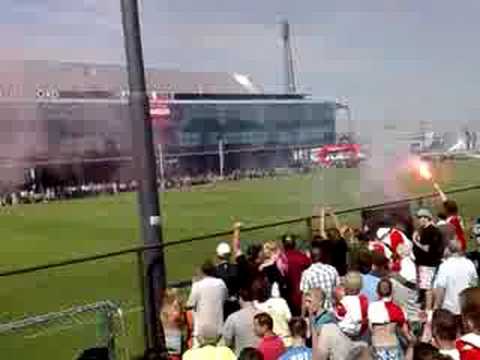 eerste training feyenoord 2008