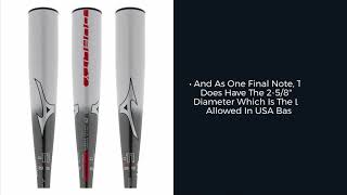 Video thumbnail: Review: Mizuno Duality -11 USA Baseball Bat (B22-DUALITY11)
