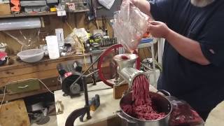 Juicy Venison Burger No Fat Added From Grinder To Plate