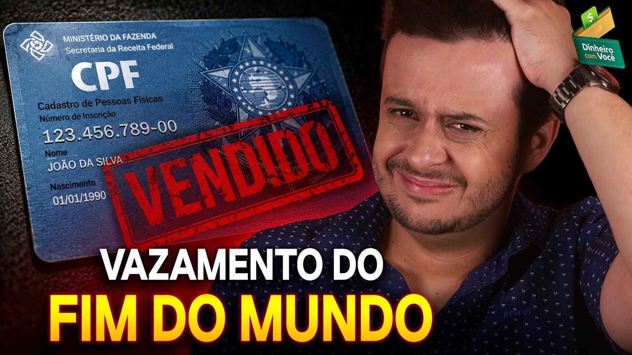 O VAZAMENTO DO FIM DO MUNDO: 248 MILHÕES de pessoas EXPOSTAS! E AGORA?