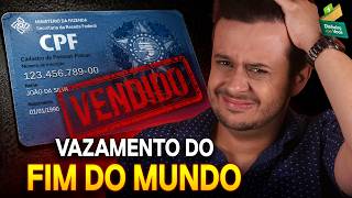 O VAZAMENTO DO FIM DO MUNDO: 248 MILHÕES de pessoas EXPOSTAS! E AGORA?