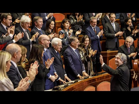 Concerto di Natale nell'Aula del Senato diretto da Riccardo Muti