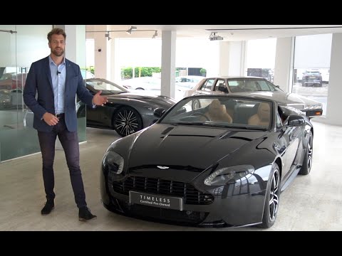 A Timeless Aston Martin Vantage S Roadster in Onyx Black - Walk-around with Stuart