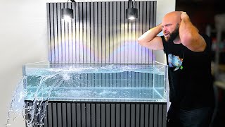 IT LEAKED!! Can I Save My Home Made $2000 Fish Tank