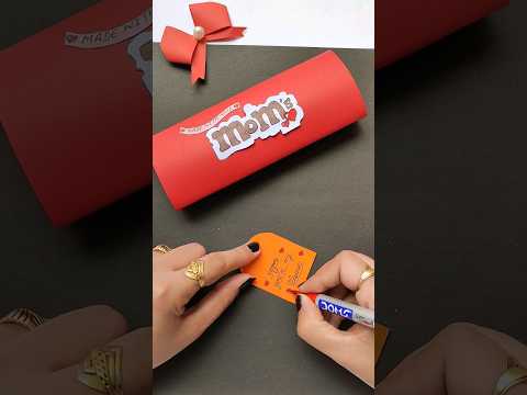 Mother's Day Gift Idea #shorts #mother #craft #gift #art #crafts #chocolate #love #diy #paper #mom