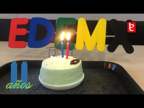 Nuestro Pastel por 11 años. ¡Gracias por su apoyo amigos! www.edemx.com